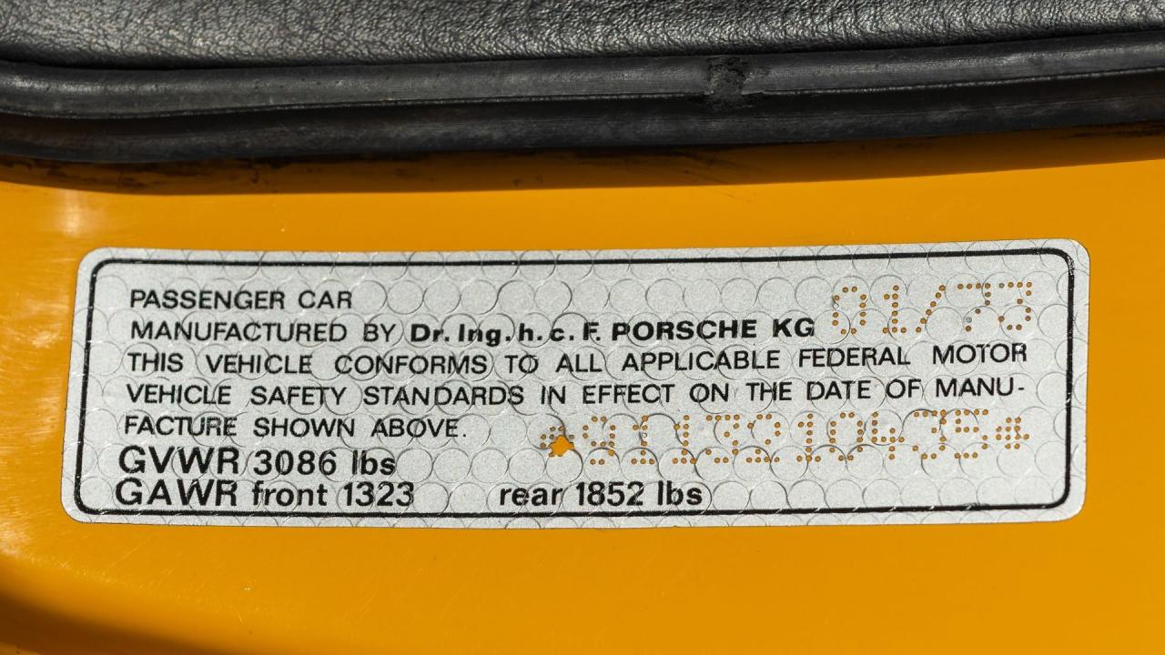 1973 Porsche 911 E Targa