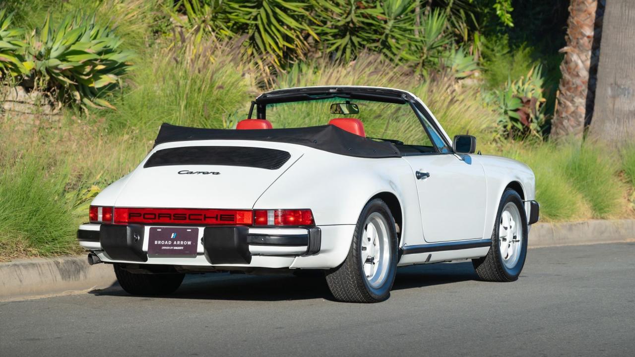 1984 Porsche 911 Carrera Cabriolet