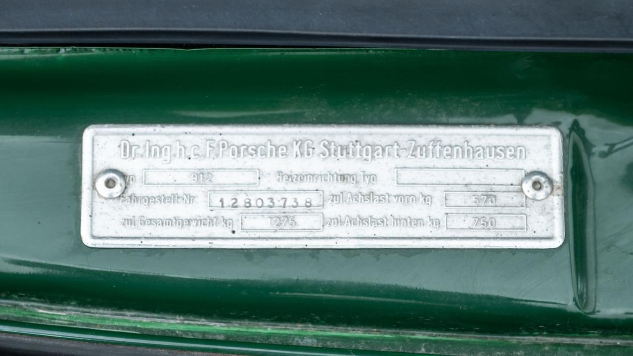 1968 Porsche 912 Coupe