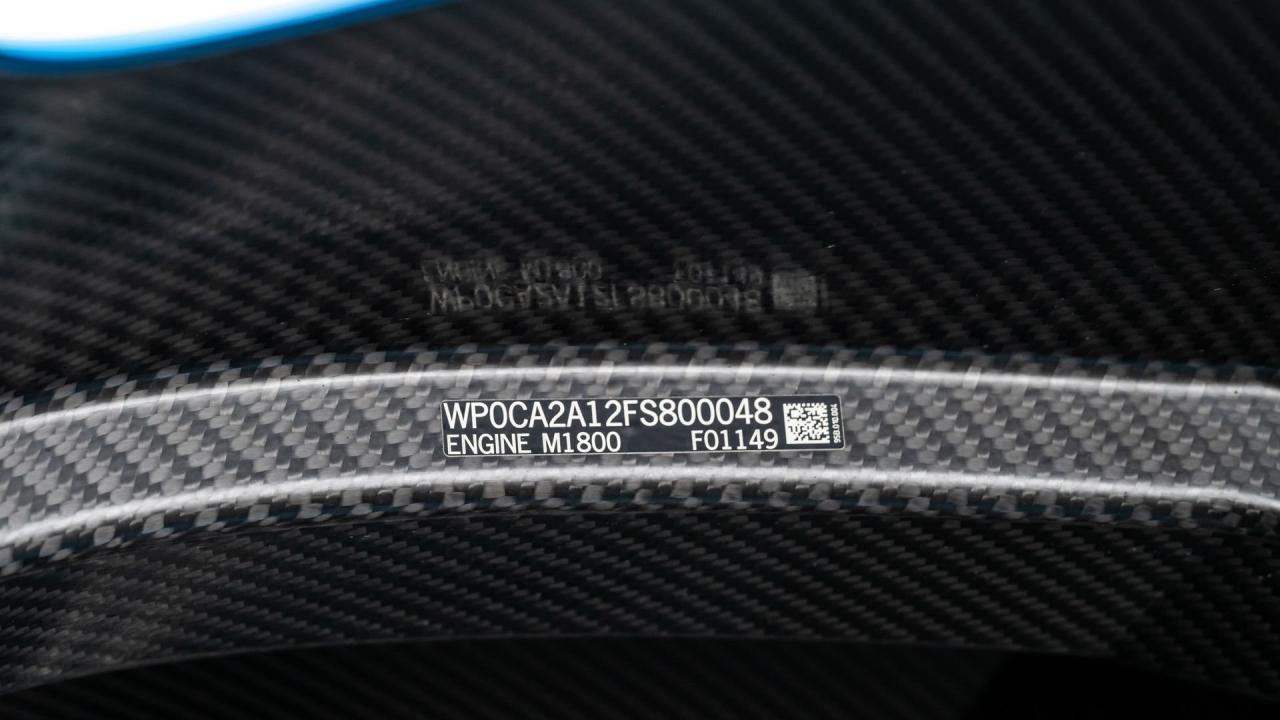 2015 Porsche 918 Spyder Weissach Package