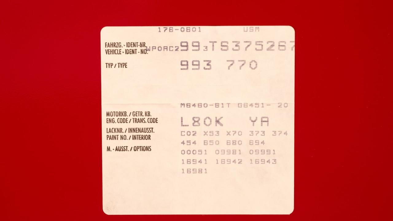 1996 Porsche 911 Turbo