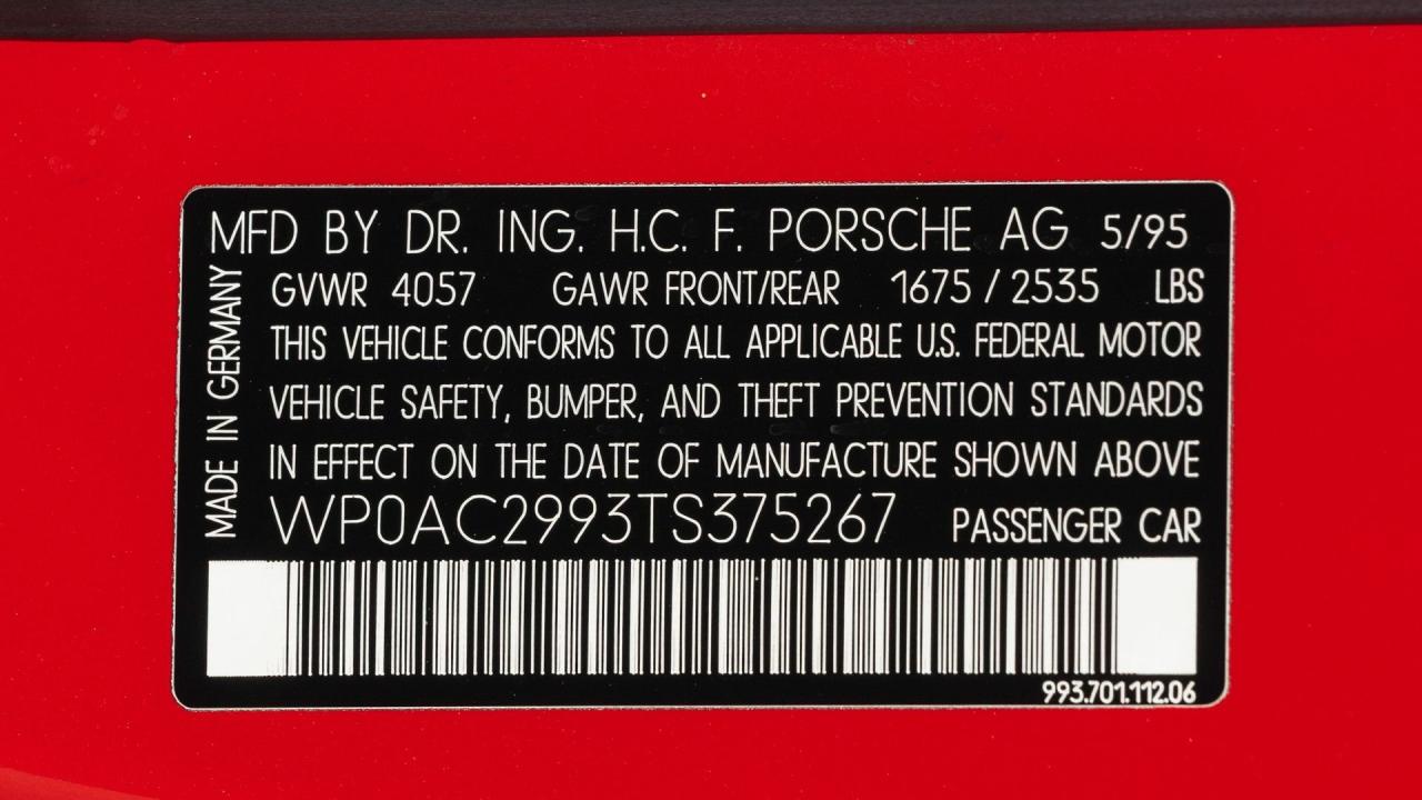 1996 Porsche 911 Turbo