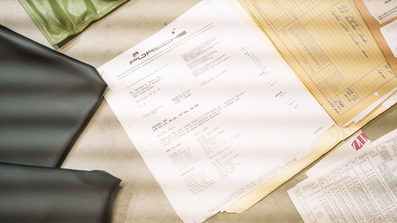 1958 Porsche 356 A 1600 Speedster