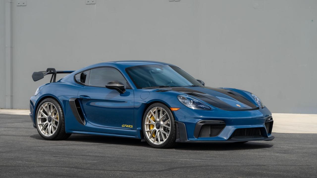 2024 Porsche 718 Cayman GT4 RS Weissach Package