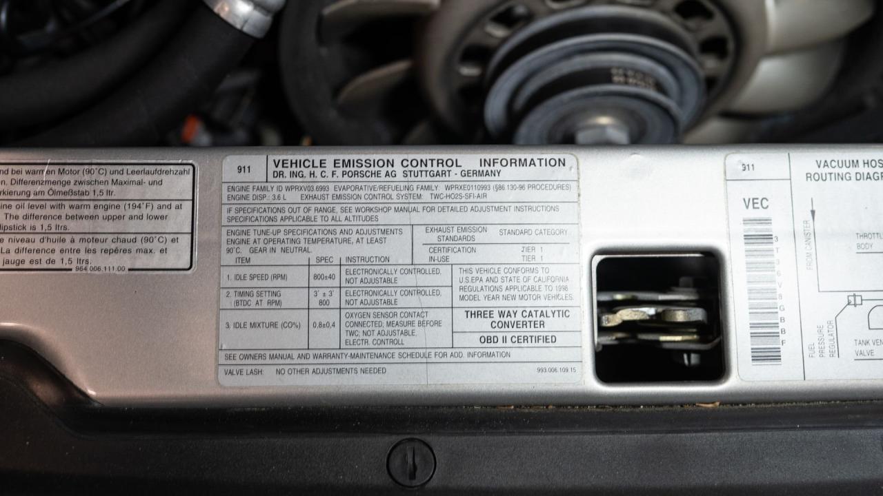 1998 Porsche 911 Carrera Cabriolet