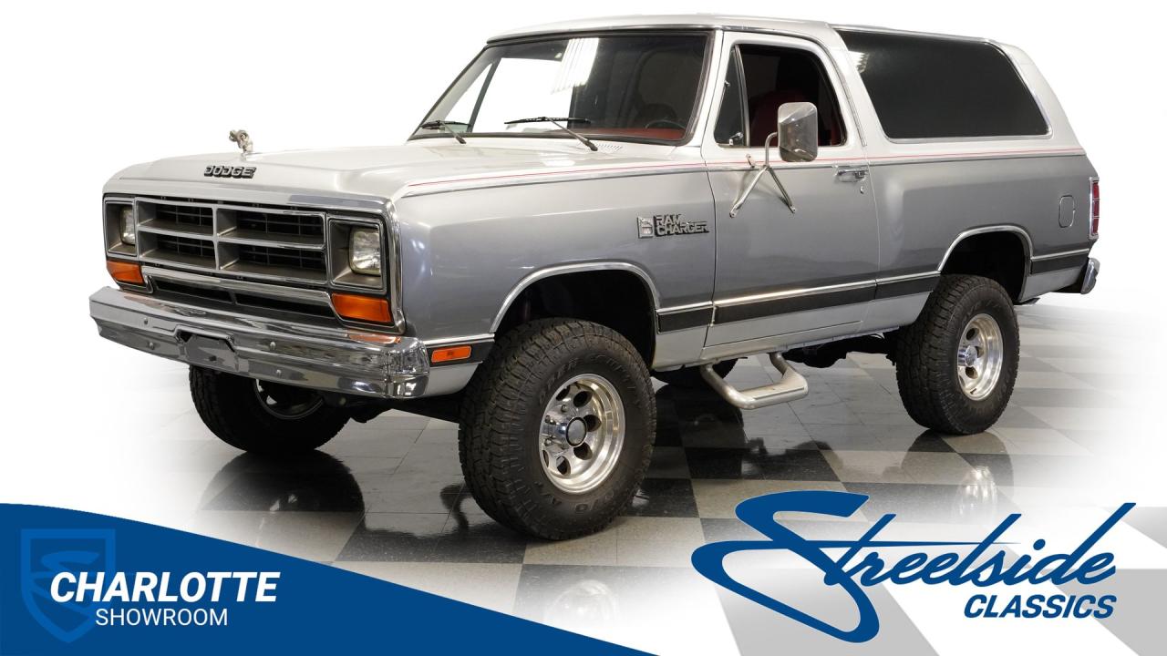 1987 Dodge Ramcharger LE 150 4x4