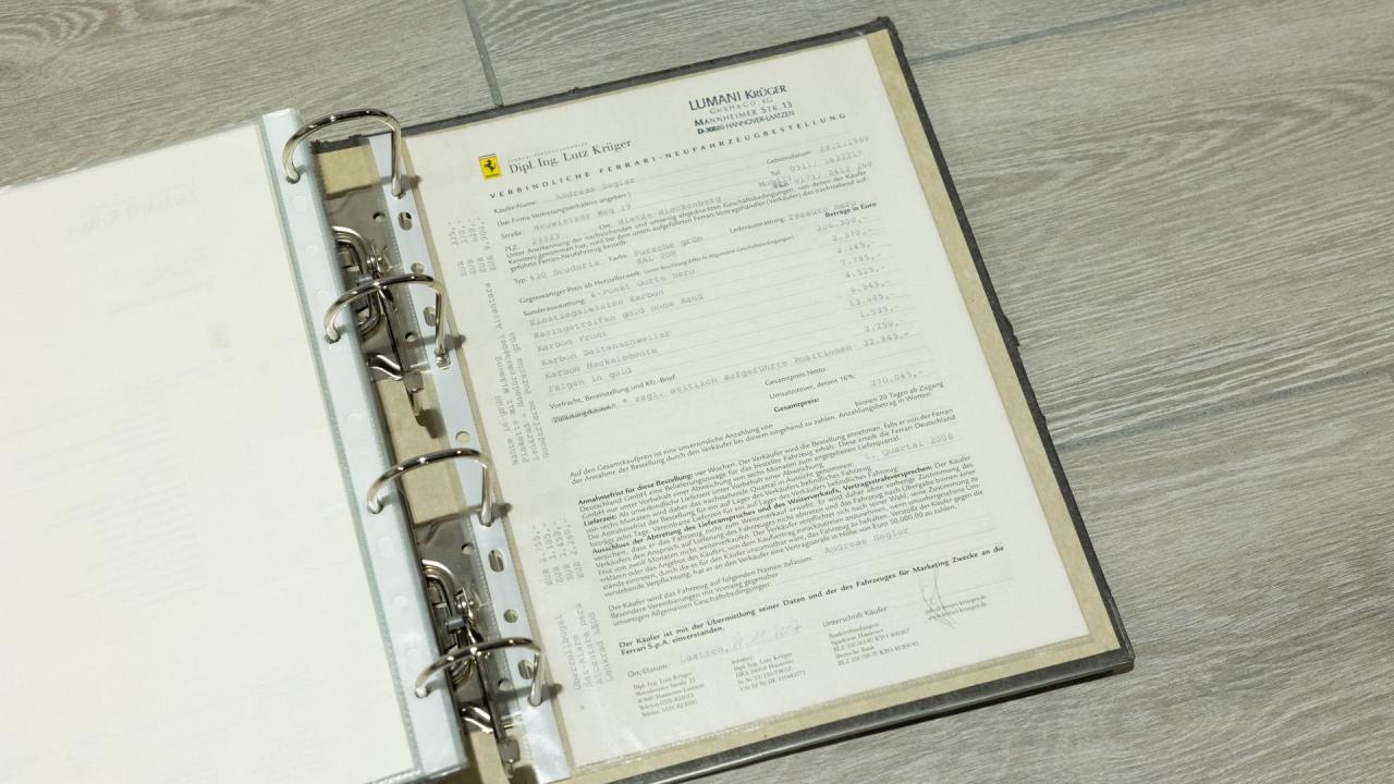 2008 Ferrari 430 Scuderia