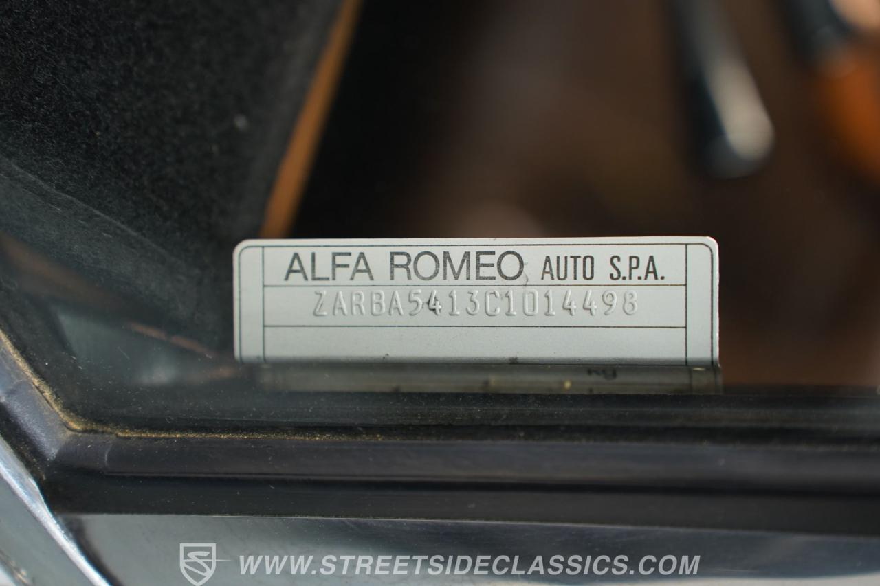 1982 Alfa Romeo Spider Veloce