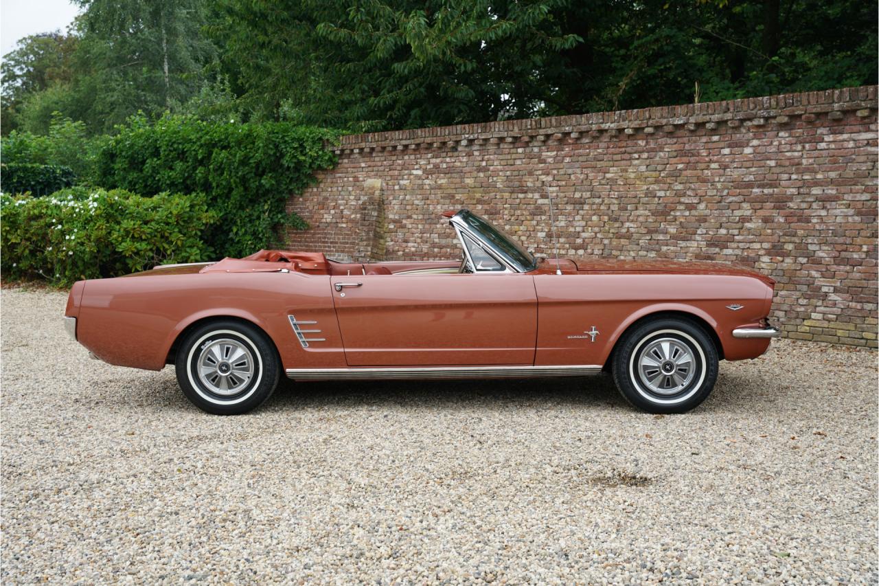 1966 Ford Mustang 289 Convertible Deluxe Emberglo &ldquo;One owner from new&rdquo;