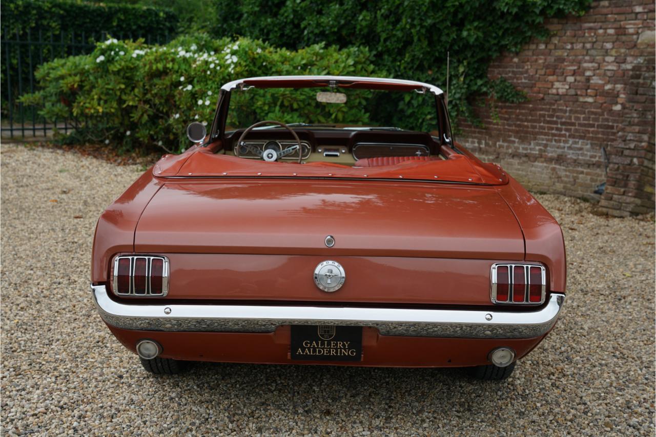 1966 Ford Mustang 289 Convertible Deluxe Emberglo &ldquo;One owner from new&rdquo;