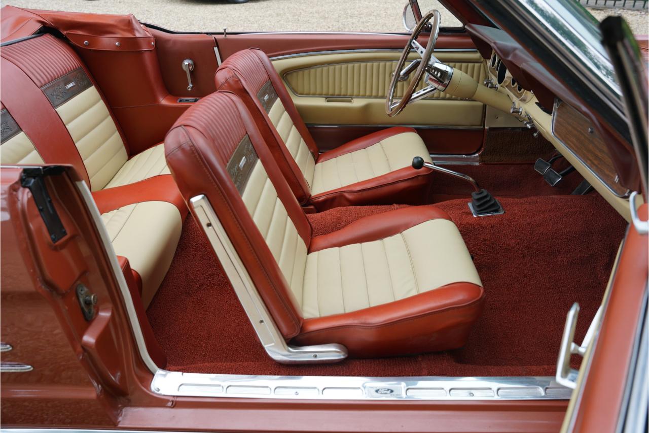 1966 Ford Mustang 289 Convertible Deluxe Emberglo &ldquo;One owner from new&rdquo;