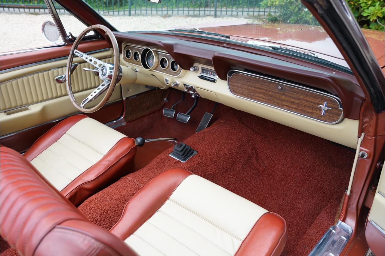 1966 Ford Mustang 289 Convertible Deluxe Emberglo &ldquo;One owner from new&rdquo;