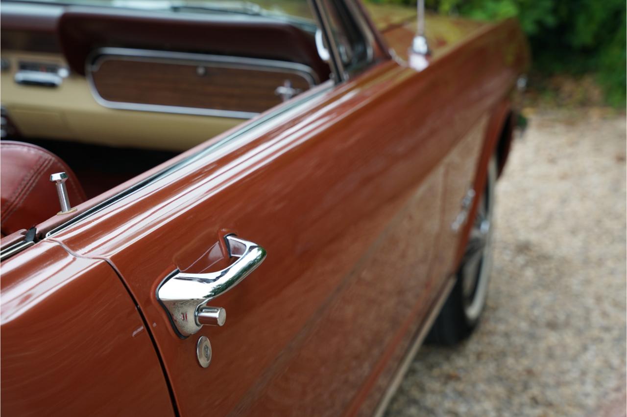 1966 Ford Mustang 289 Convertible Deluxe Emberglo &ldquo;One owner from new&rdquo;