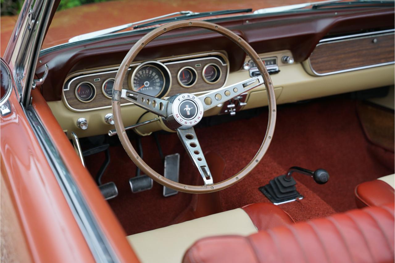 1966 Ford Mustang 289 Convertible Deluxe Emberglo &ldquo;One owner from new&rdquo;