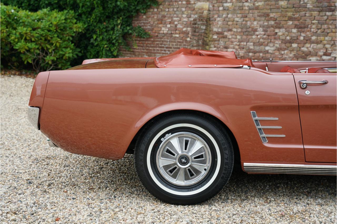 1966 Ford Mustang 289 Convertible Deluxe Emberglo &ldquo;One owner from new&rdquo;