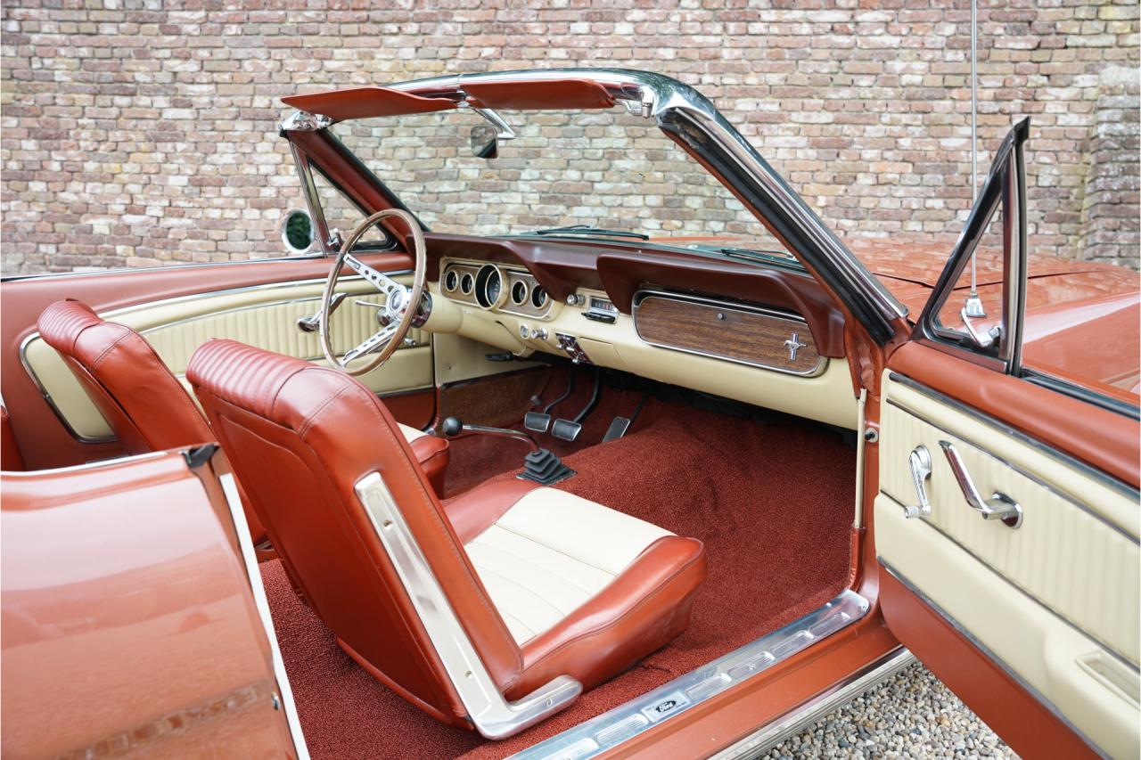 1966 Ford Mustang 289 Convertible Deluxe Emberglo &ldquo;One owner from new&rdquo;