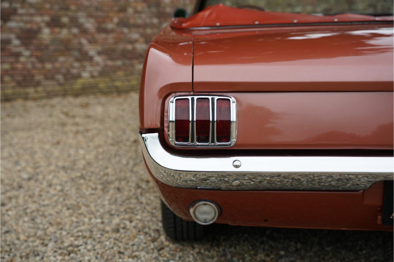 1966 Ford Mustang 289 Convertible Deluxe Emberglo &ldquo;One owner from new&rdquo;