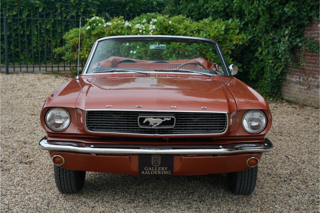 1966 Ford Mustang 289 Convertible Deluxe Emberglo &ldquo;One owner from new&rdquo;