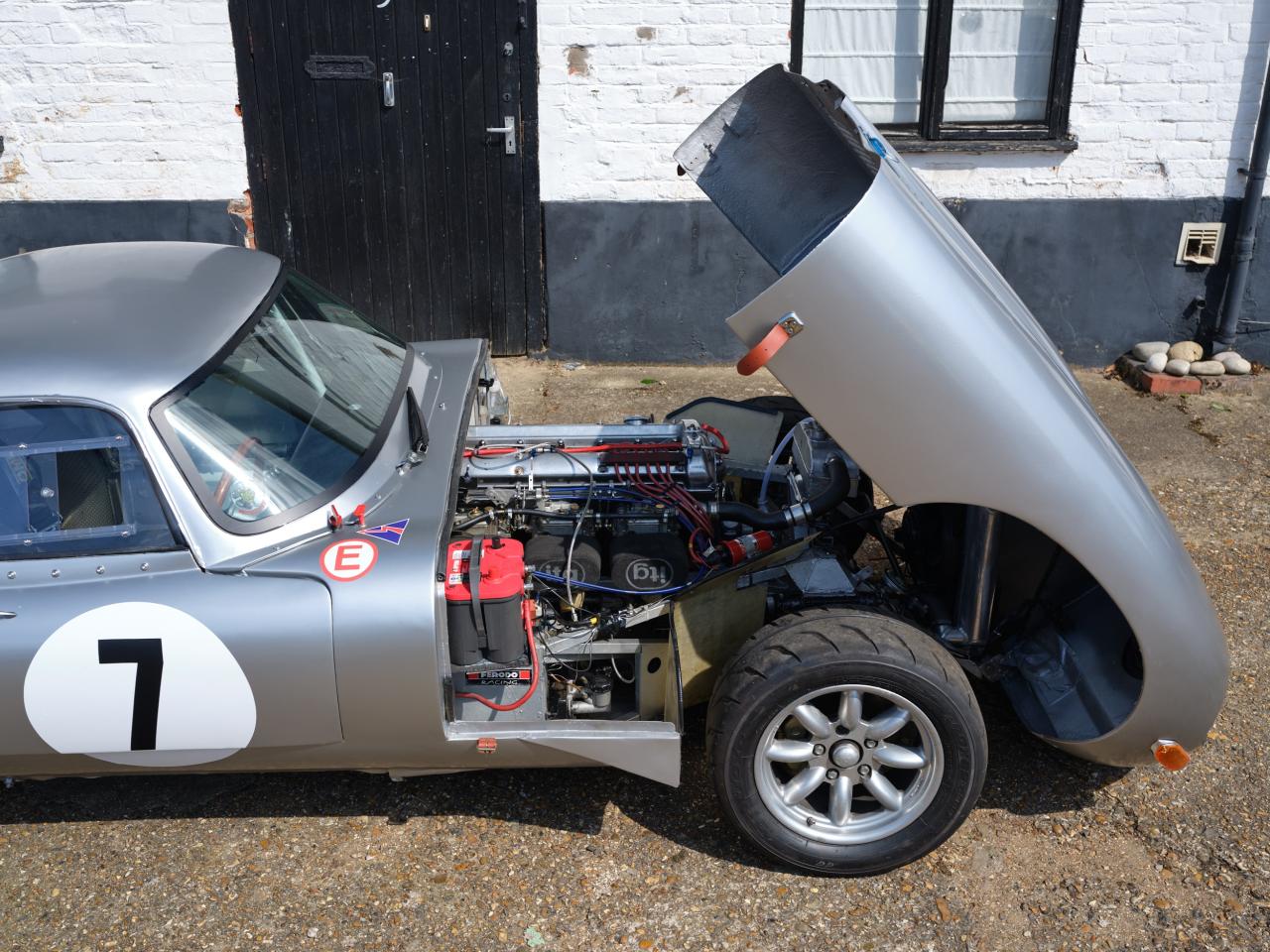 1970 Jaguar E-Type Race Car Replica