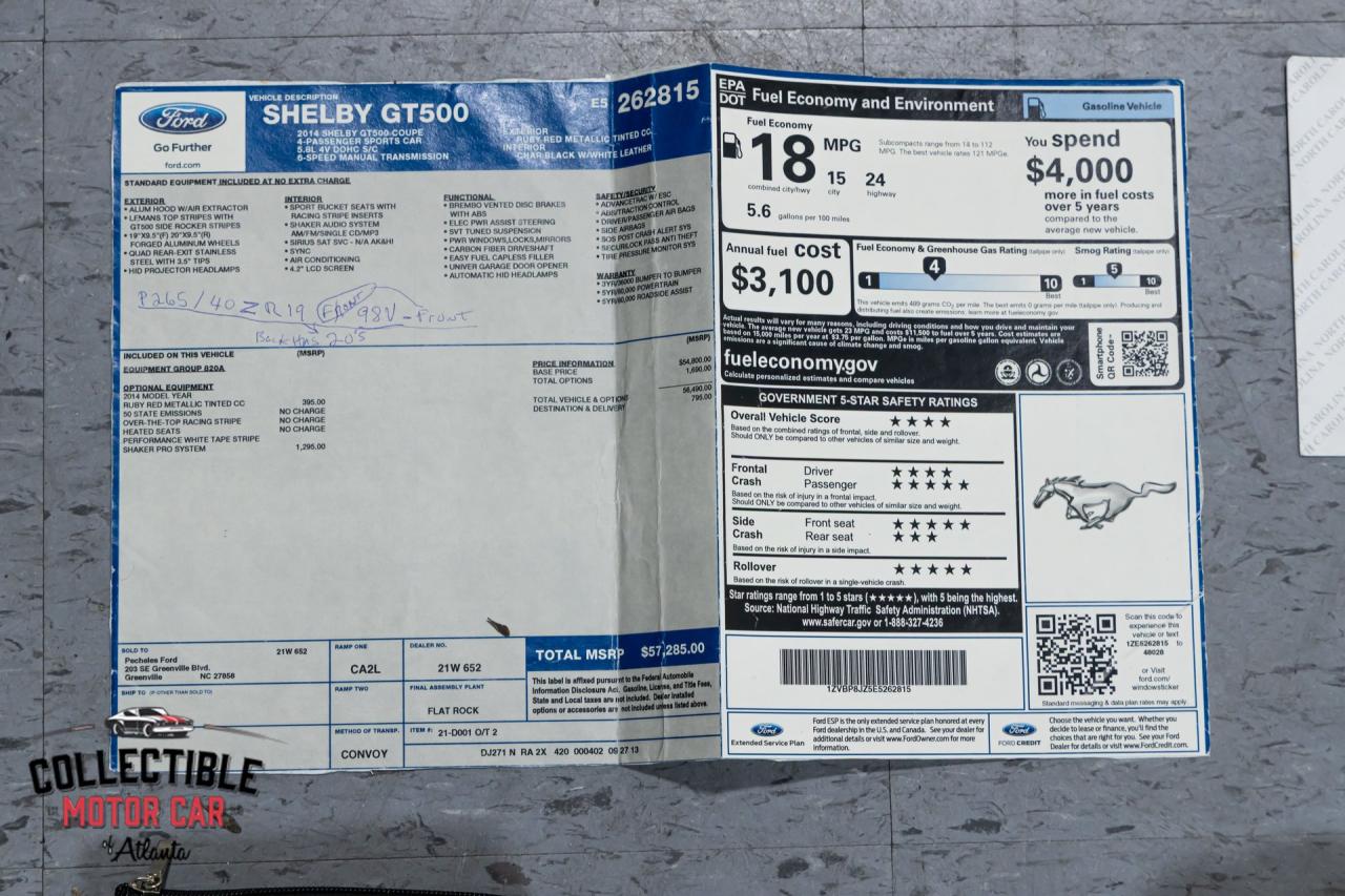 2014 Shelby GT500
