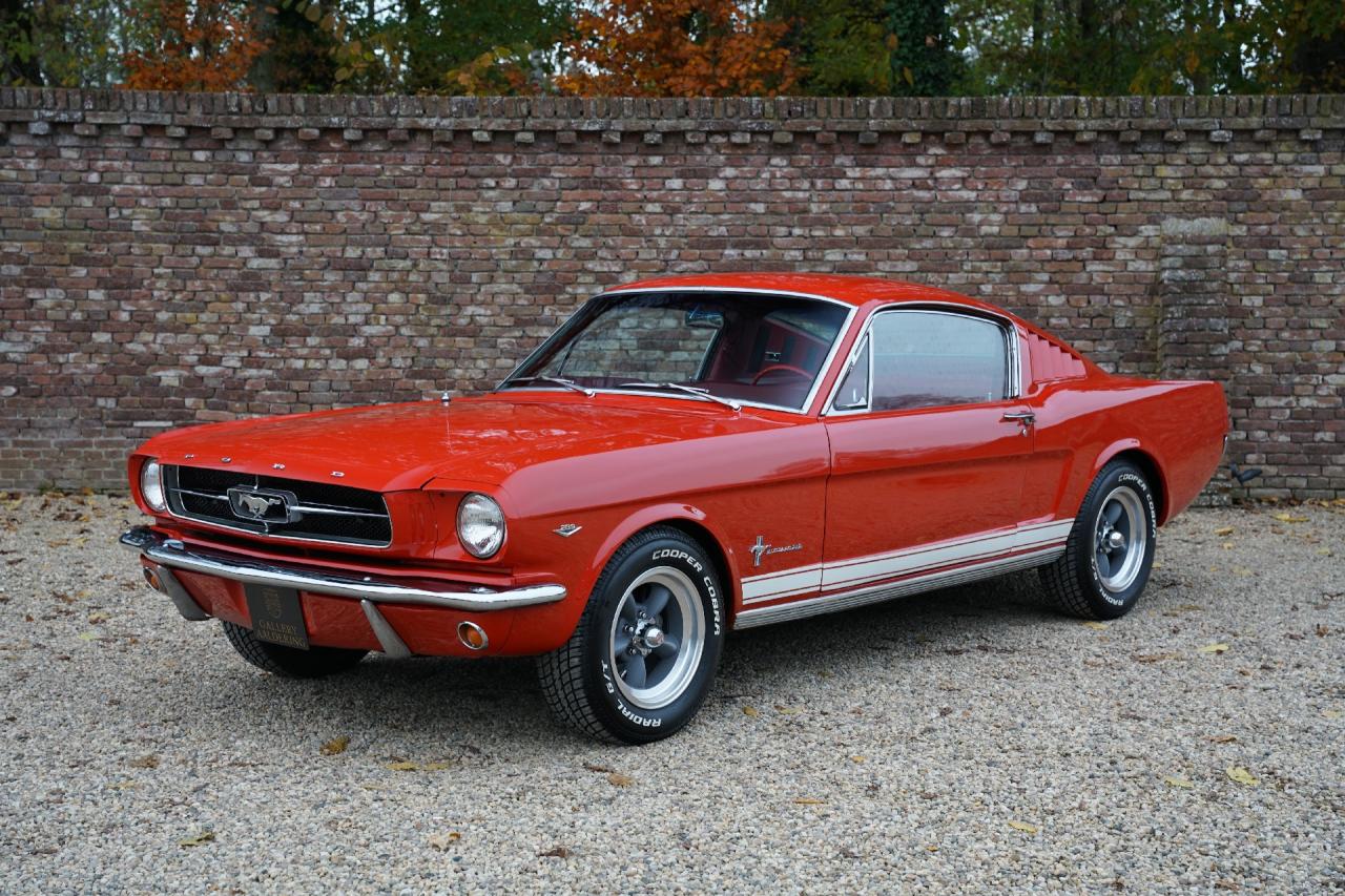 1965 Ford Mustang 289 Fastback &ldquo;An A-code in Triple Red&rdquo;