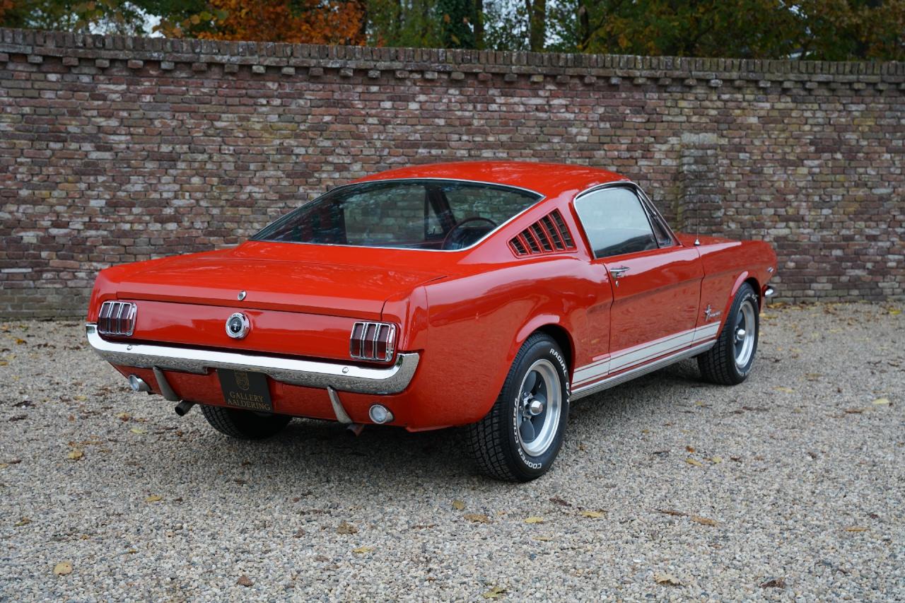 1965 Ford Mustang 289 Fastback &ldquo;An A-code in Triple Red&rdquo;