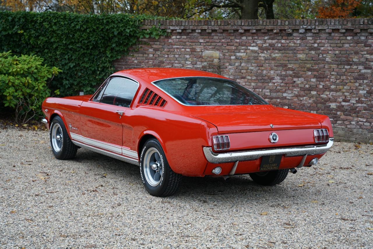 1965 Ford Mustang 289 Fastback &ldquo;An A-code in Triple Red&rdquo;