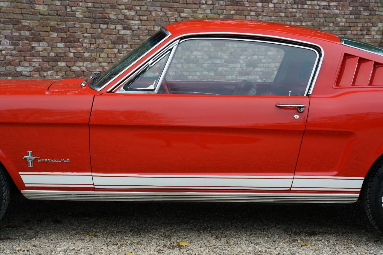 1965 Ford Mustang 289 Fastback &ldquo;An A-code in Triple Red&rdquo;