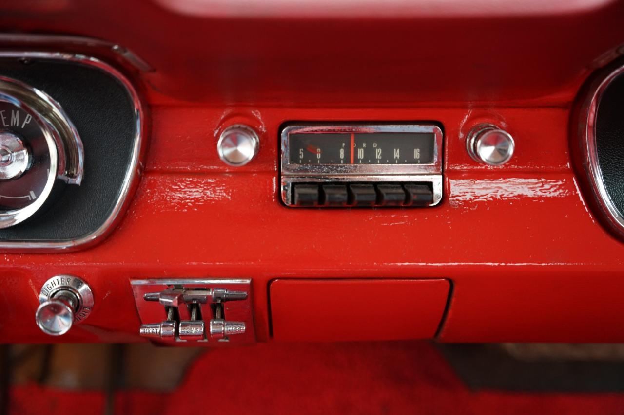 1965 Ford Mustang 289 Fastback &ldquo;An A-code in Triple Red&rdquo;