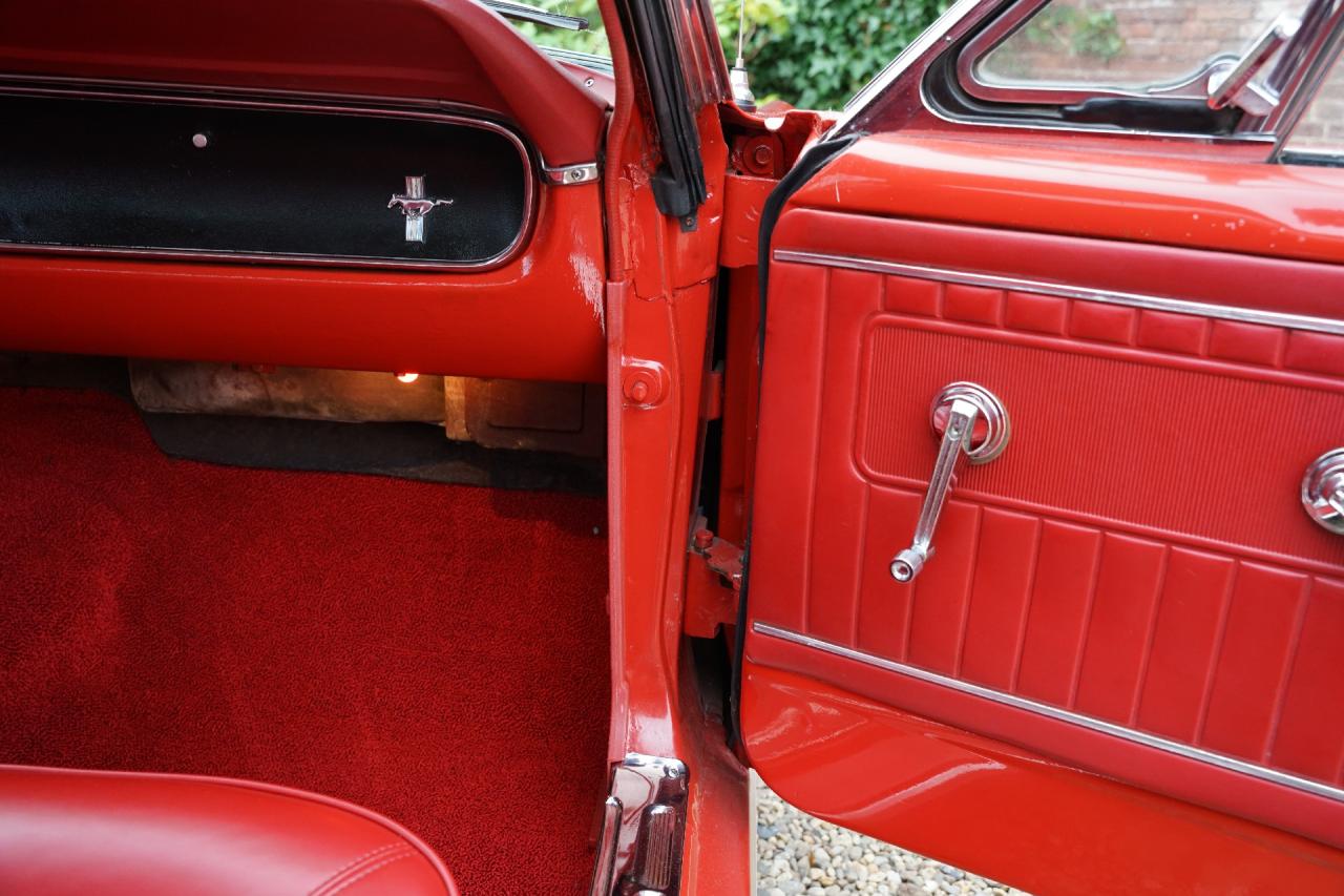 1965 Ford Mustang 289 Fastback &ldquo;An A-code in Triple Red&rdquo;