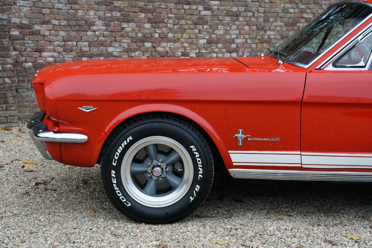 1965 Ford Mustang 289 Fastback &ldquo;An A-code in Triple Red&rdquo;