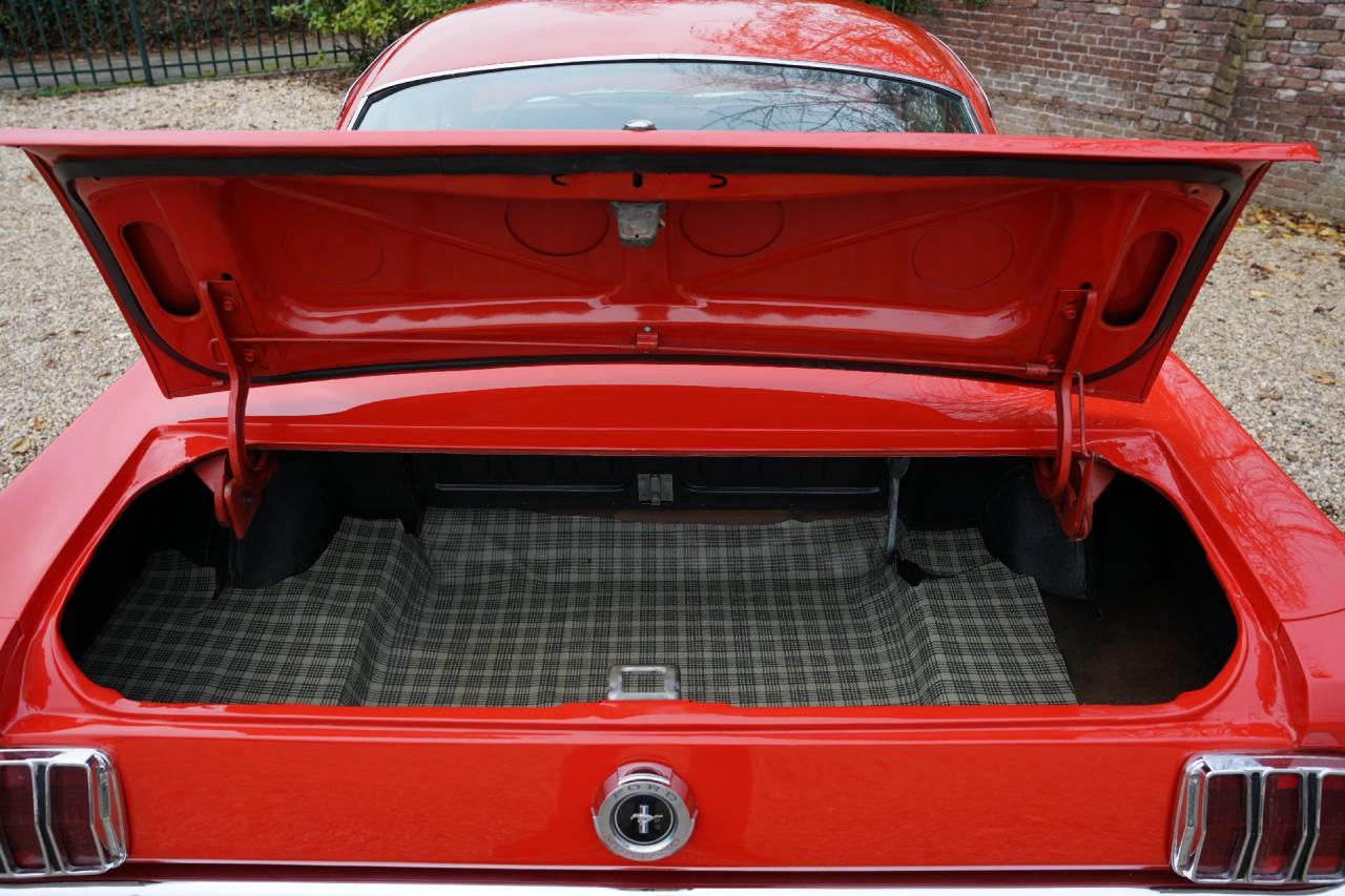 1965 Ford Mustang 289 Fastback &ldquo;An A-code in Triple Red&rdquo;