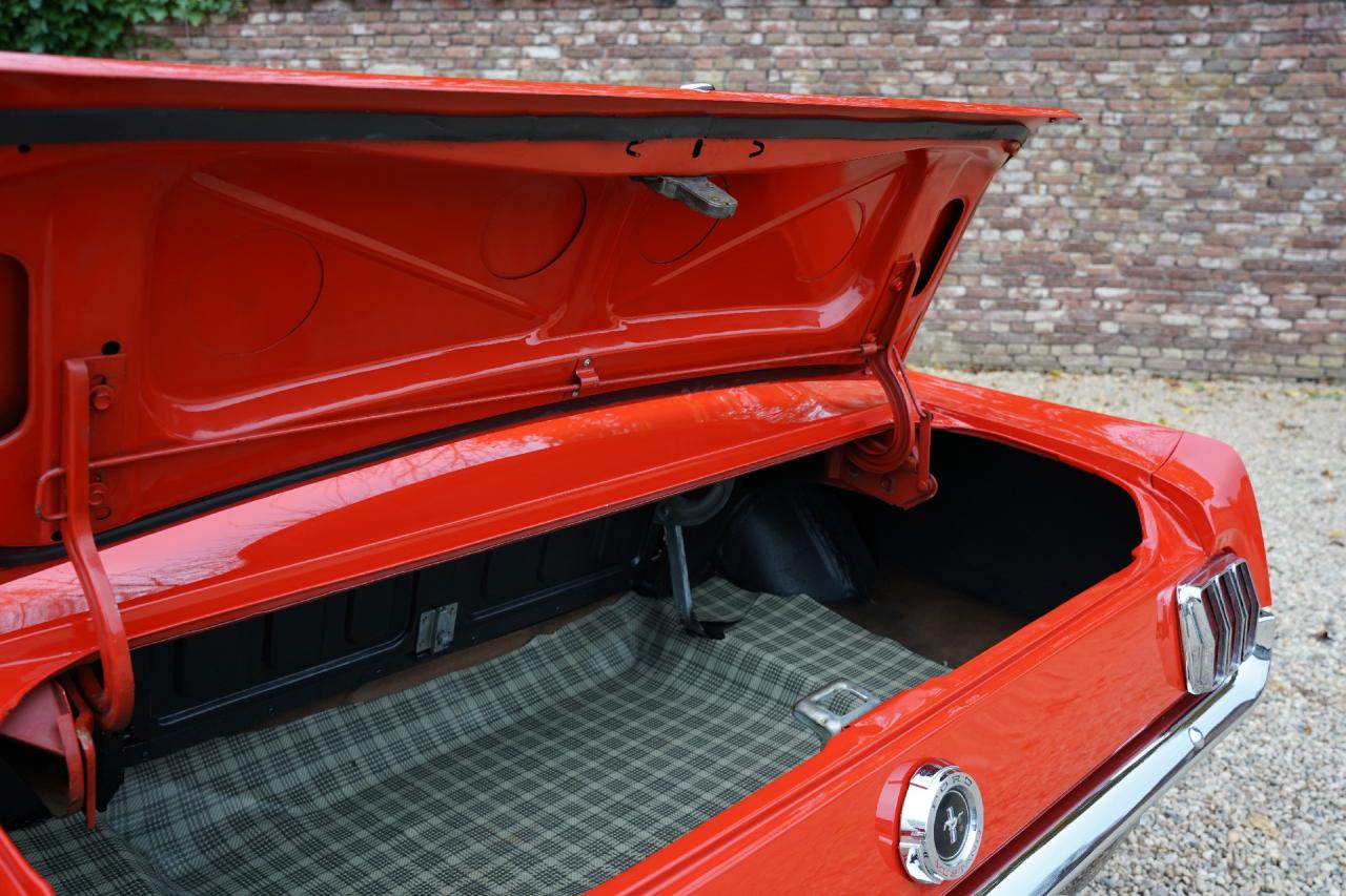 1965 Ford Mustang 289 Fastback &ldquo;An A-code in Triple Red&rdquo;