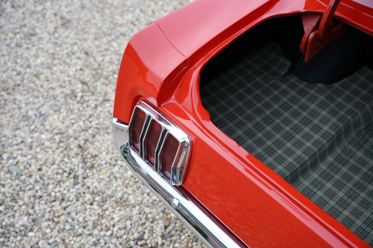 1965 Ford Mustang 289 Fastback &ldquo;An A-code in Triple Red&rdquo;