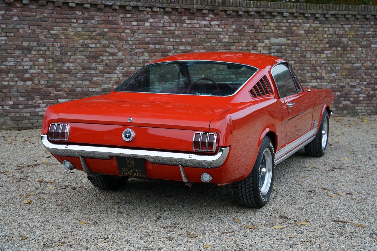 1965 Ford Mustang 289 Fastback &ldquo;An A-code in Triple Red&rdquo;