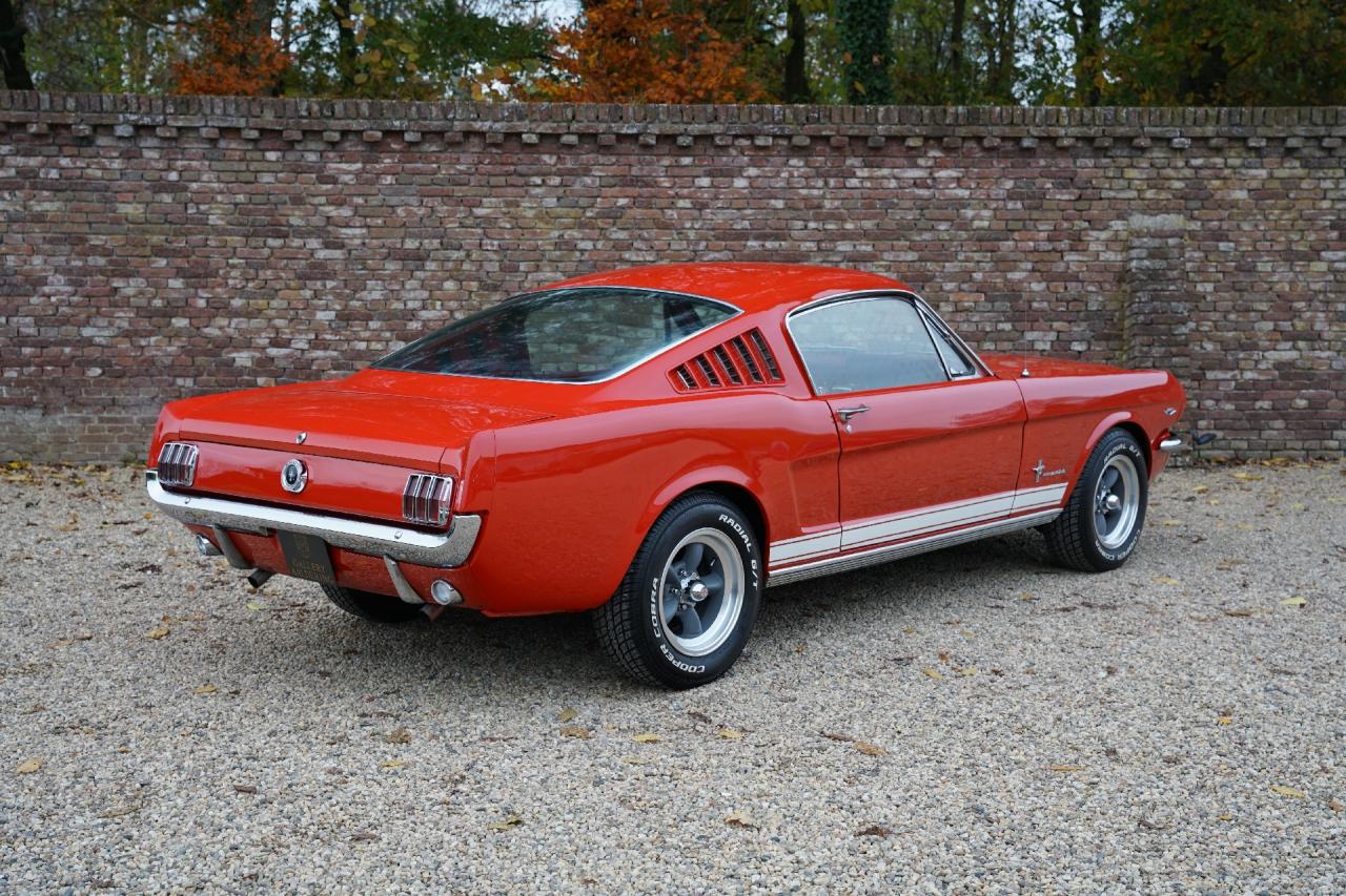 1965 Ford Mustang 289 Fastback &ldquo;An A-code in Triple Red&rdquo;