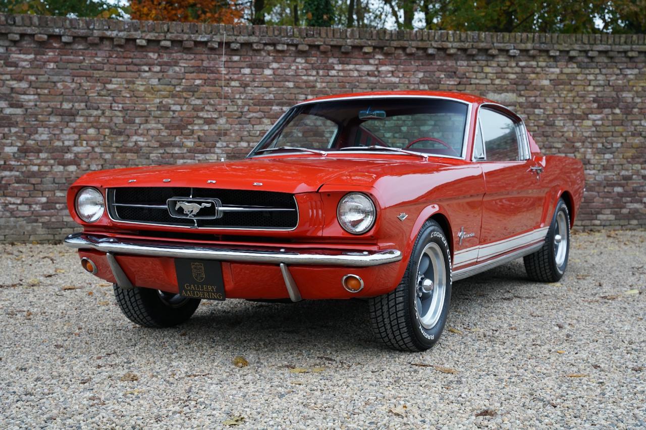 1965 Ford Mustang 289 Fastback &ldquo;An A-code in Triple Red&rdquo;