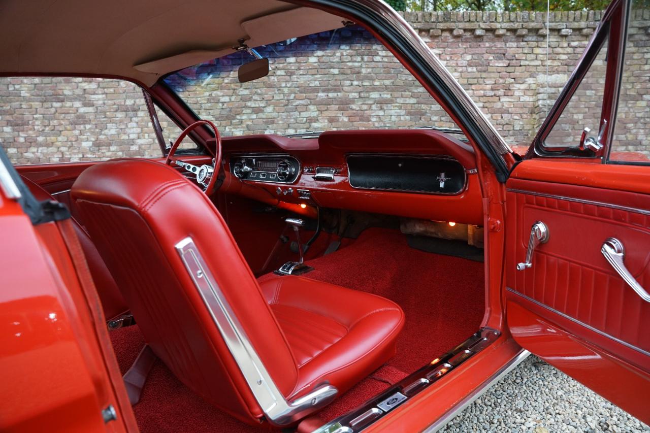 1965 Ford Mustang 289 Fastback &ldquo;An A-code in Triple Red&rdquo;