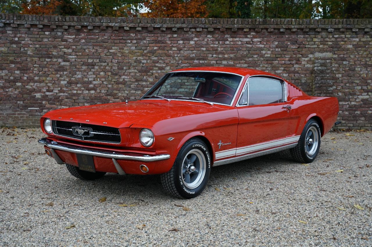 1965 Ford Mustang 289 Fastback &ldquo;An A-code in Triple Red&rdquo;