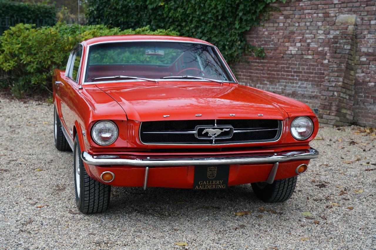 1965 Ford Mustang 289 Fastback &ldquo;An A-code in Triple Red&rdquo;
