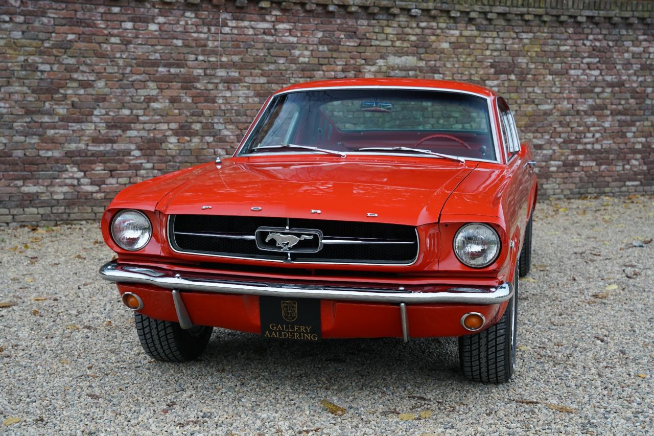1965 Ford Mustang 289 Fastback &ldquo;An A-code in Triple Red&rdquo;