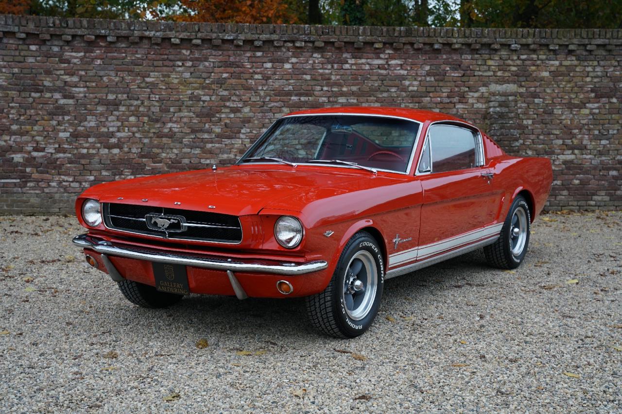 1965 Ford Mustang 289 Fastback &ldquo;An A-code in Triple Red&rdquo;
