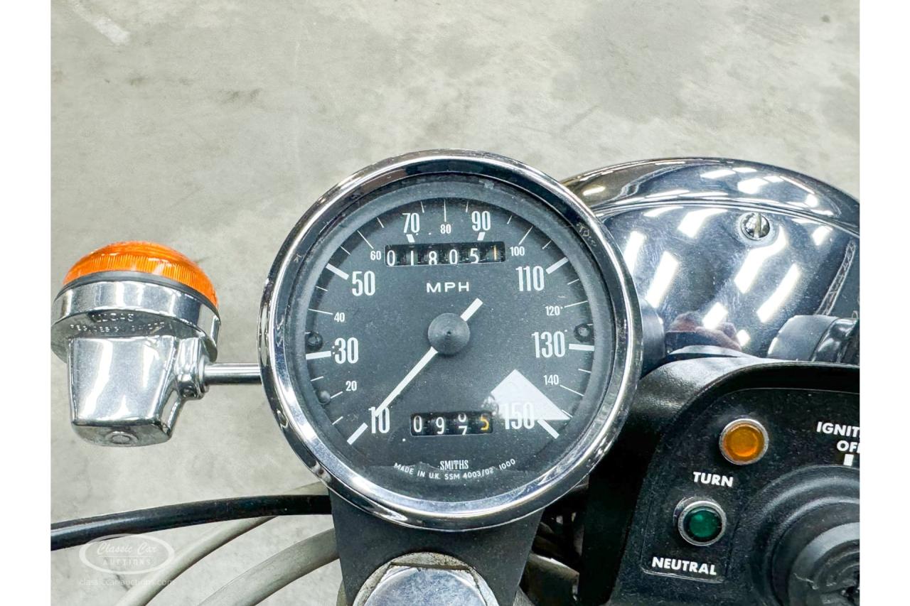 1975 NORTON 850 Commando Mk3 &ldquo;1.800 mls since new&rdquo;