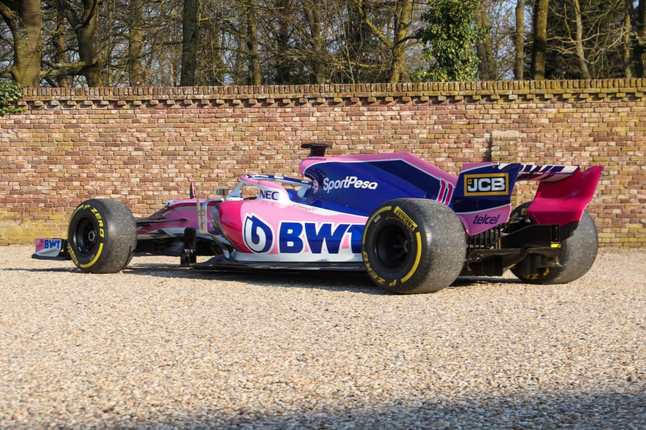 2017 Ford Mercedes VJM10 Formula 1 &ldquo;Ex-Esteban Ocon - Nine points-scoring finishes in &rdquo;