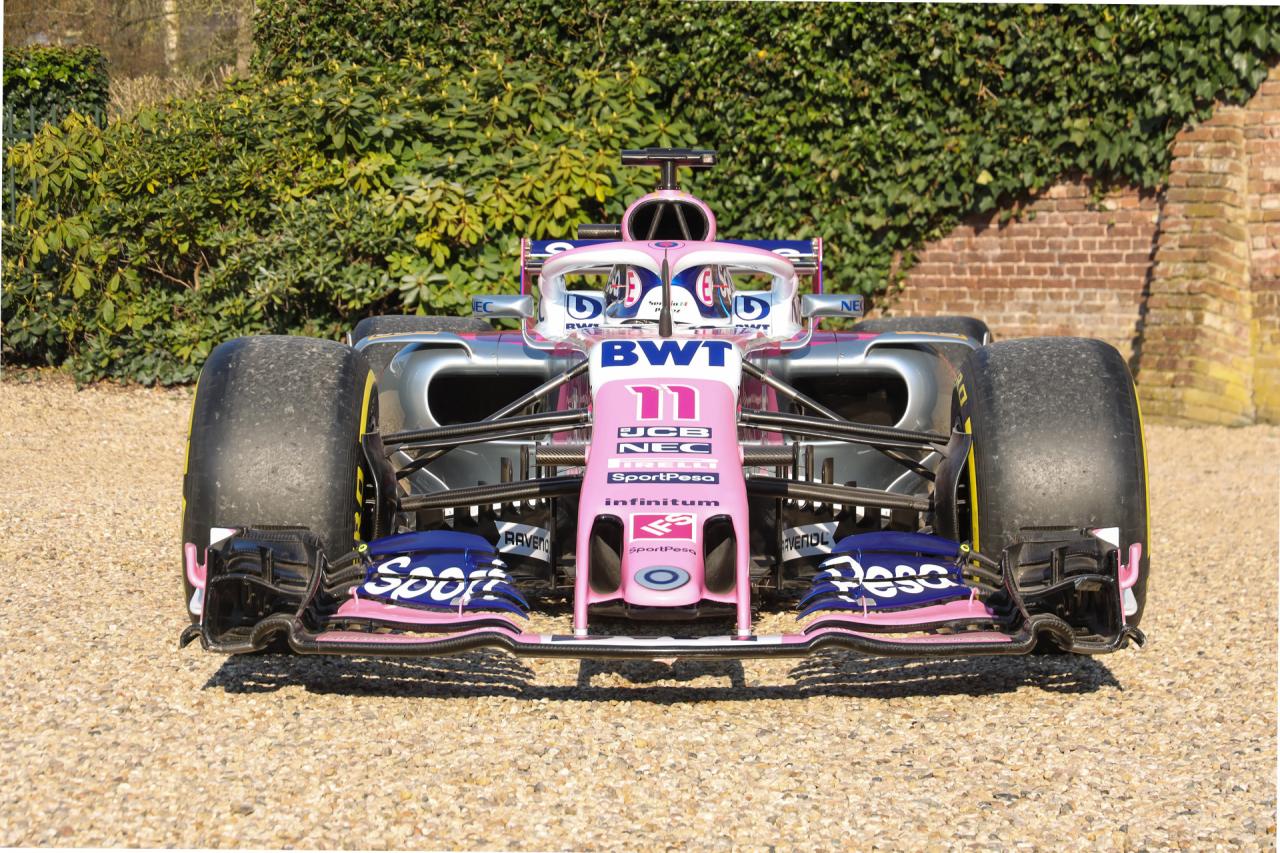 2017 Ford Mercedes VJM10 Formula 1 &ldquo;Ex-Esteban Ocon - Nine points-scoring finishes in &rdquo;