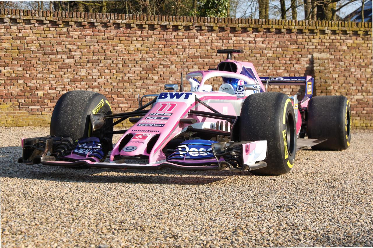 2017 Ford Mercedes VJM10 Formula 1 &ldquo;Ex-Esteban Ocon - Nine points-scoring finishes in &rdquo;