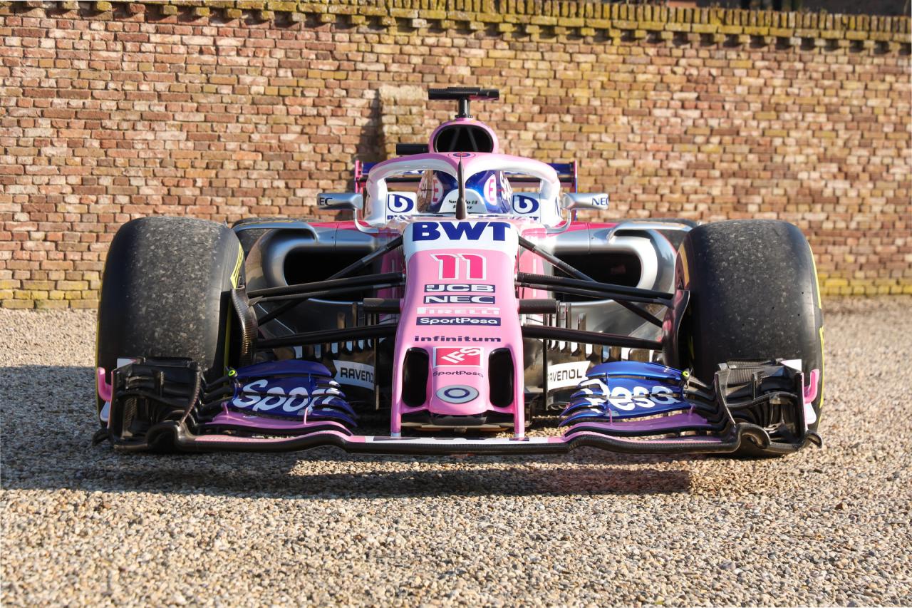 2017 Ford Mercedes VJM10 Formula 1 &ldquo;Ex-Esteban Ocon - Nine points-scoring finishes in &rdquo;