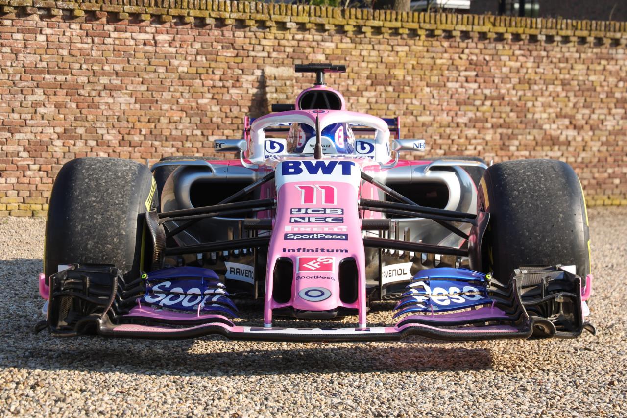 2017 Ford Mercedes VJM10 Formula 1 &ldquo;Ex-Esteban Ocon - Nine points-scoring finishes in &rdquo;