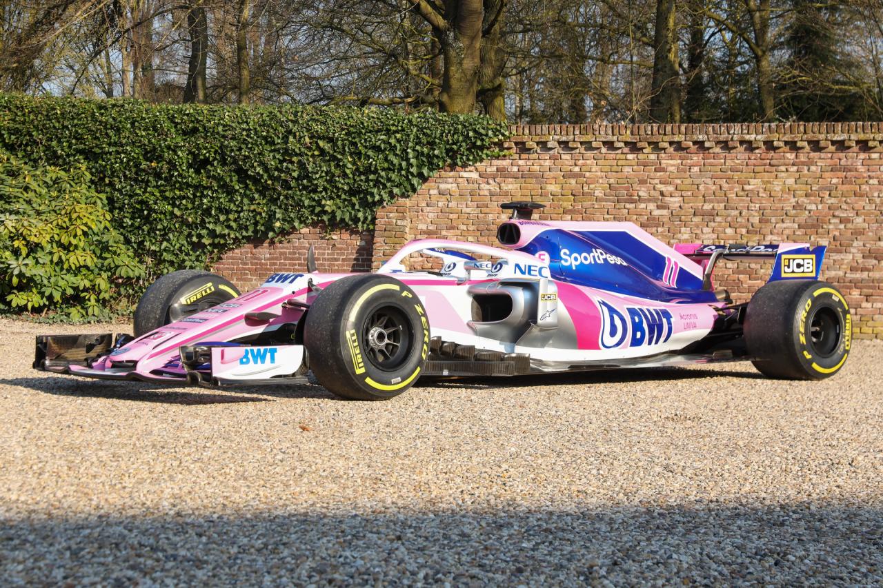 2017 Ford Mercedes VJM10 Formula 1 &ldquo;Ex-Esteban Ocon - Nine points-scoring finishes in &rdquo;