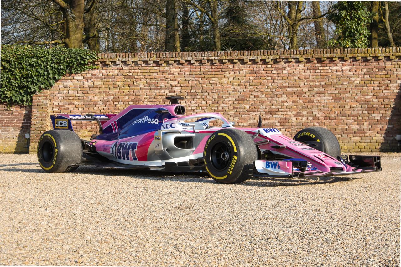 2017 Ford Mercedes VJM10 Formula 1 &ldquo;Ex-Esteban Ocon - Nine points-scoring finishes in &rdquo;